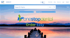 Desktop Screenshot of onestopdental.com.au